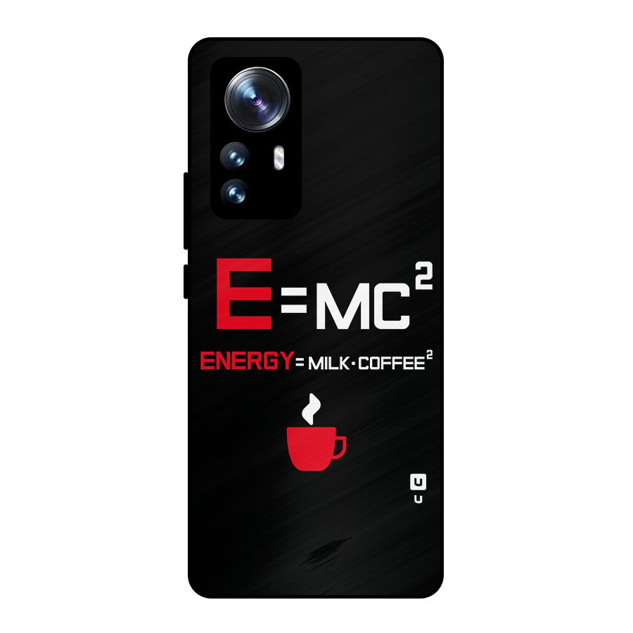 Energy Coffee Equation Metal Back Case for Xiaomi 12 Pro
