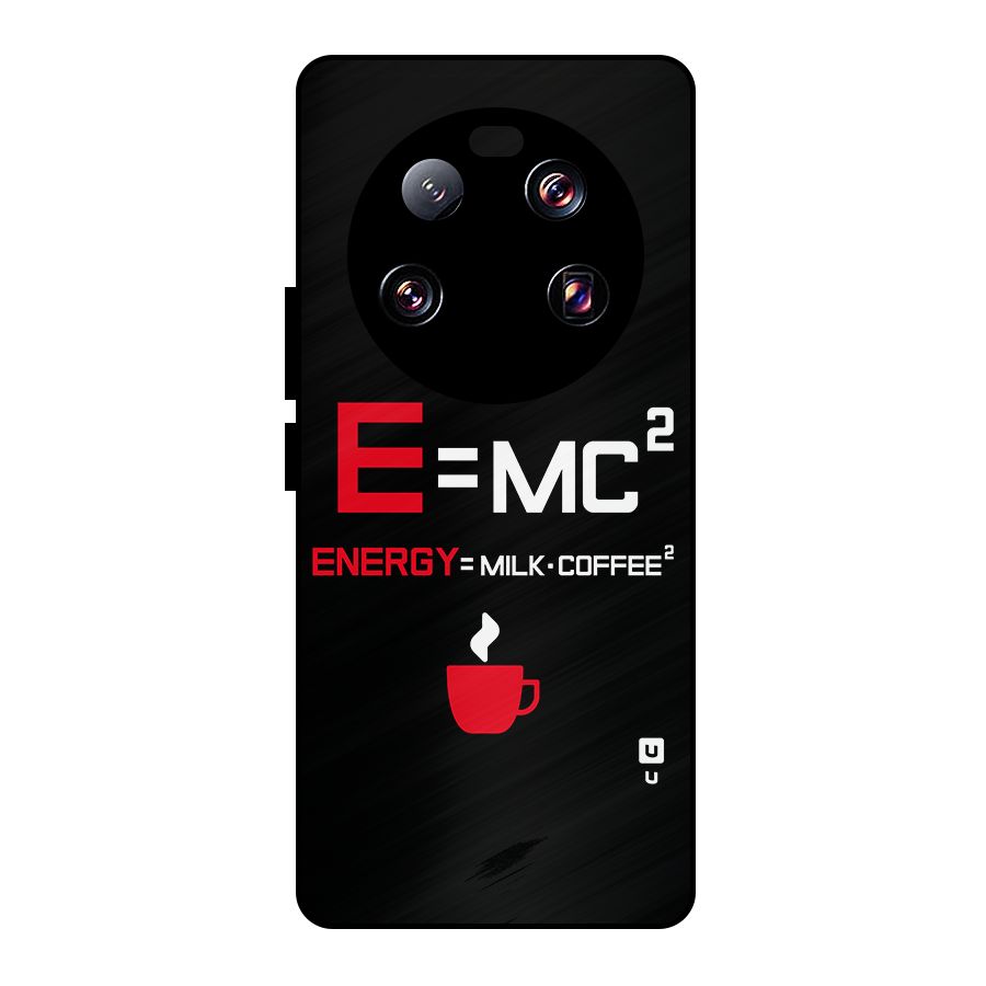 Energy Coffee Equation Metal Back Case for Xiaomi 13 Ultra