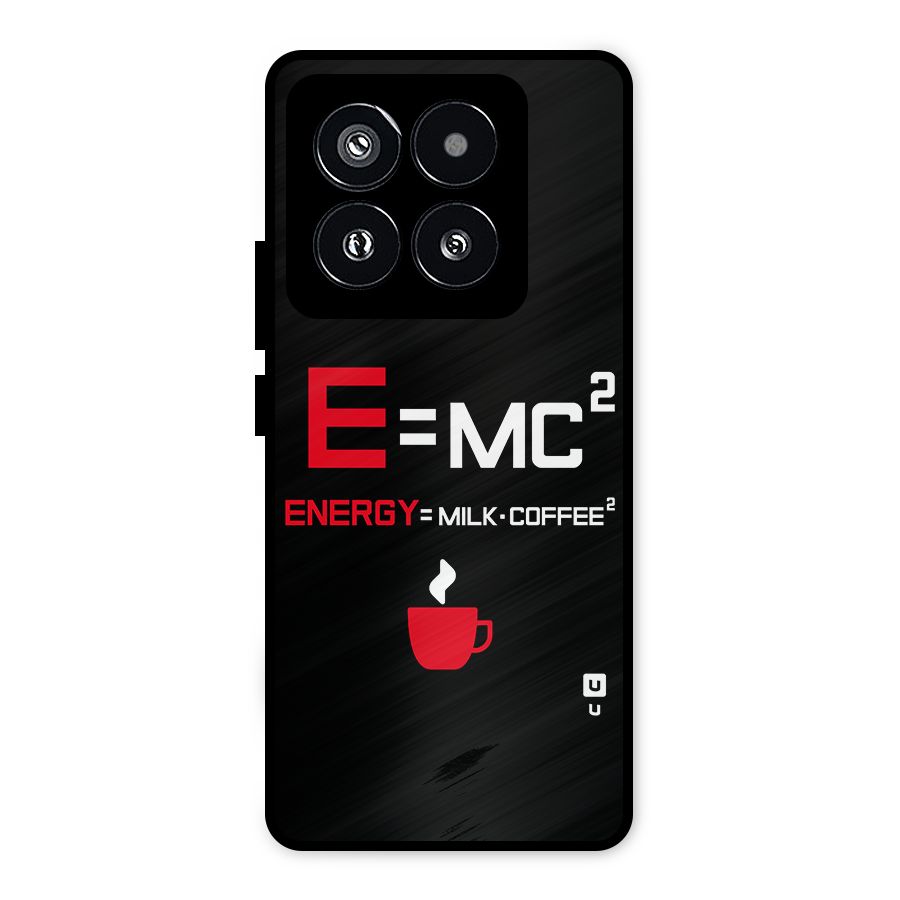 Energy Coffee Equation Metal Back Case for Xiaomi 14 Pro