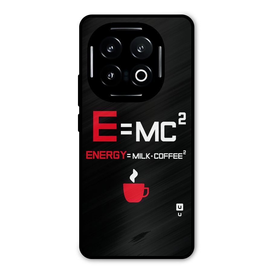 Energy Coffee Equation Metal Back Case for iQOO 13