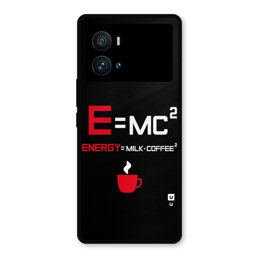 Energy Coffee Equation Metal Back Case for iQOO 9 Pro