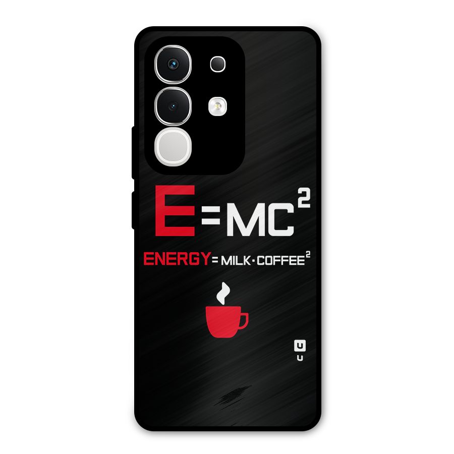 Energy Coffee Equation Metal Back Case for iQOO Z10x