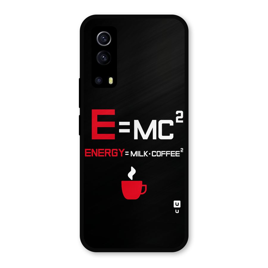 Energy Coffee Equation Metal Back Case for iQOO Z3