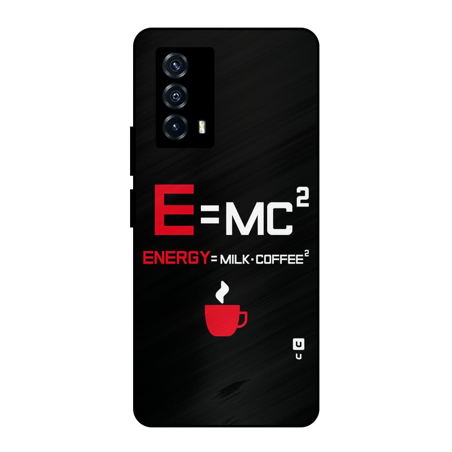 Energy Coffee Equation Metal Back Case for iQOO Z5