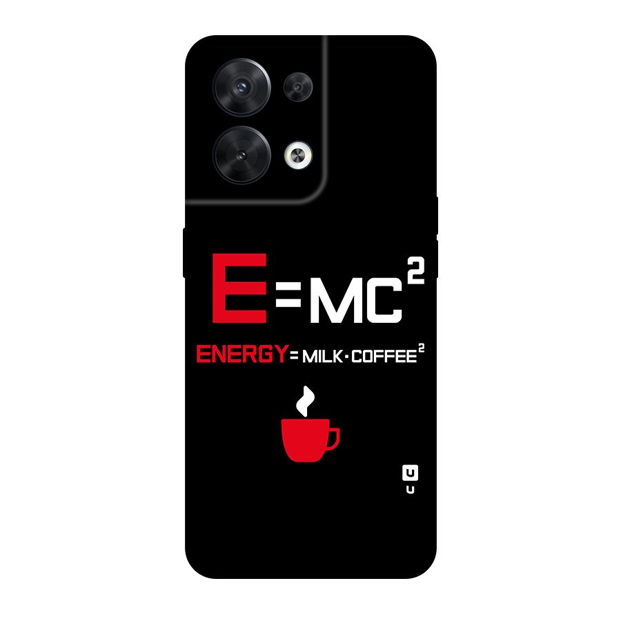 Energy Coffee Equation Original Polycarbonate Back Case for Oppo Reno8 5G