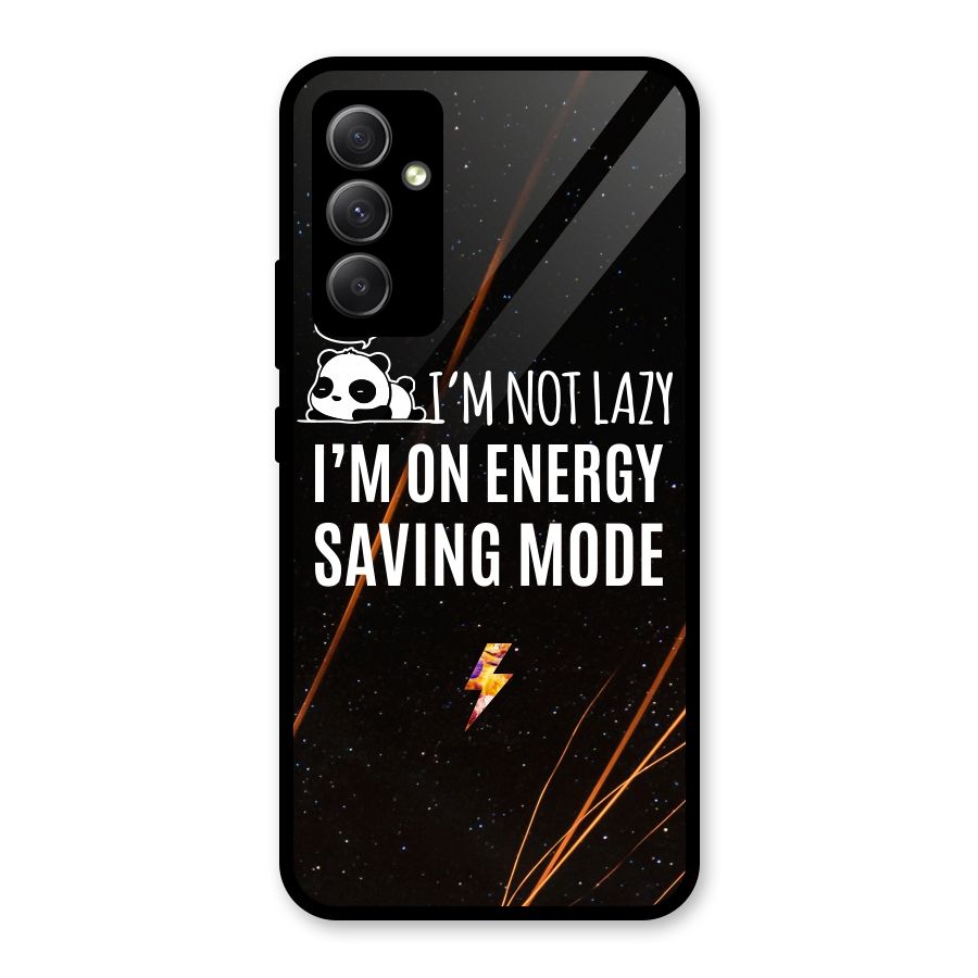 Energy Saving Mode Glass Back Case for Galaxy A34