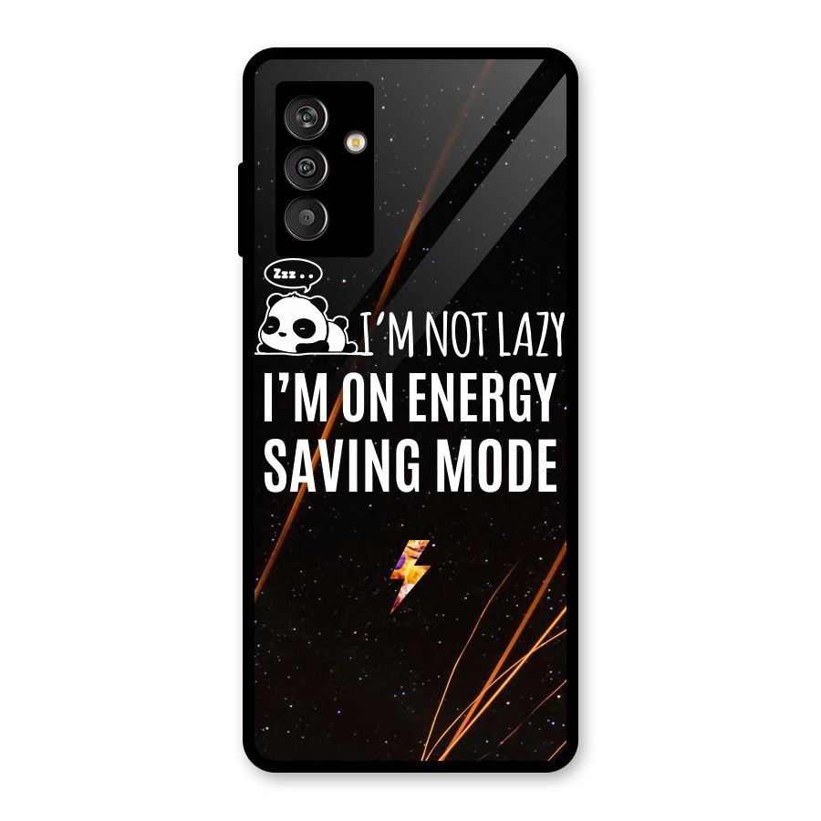 Energy Saving Mode Glass Back Case for Galaxy M13