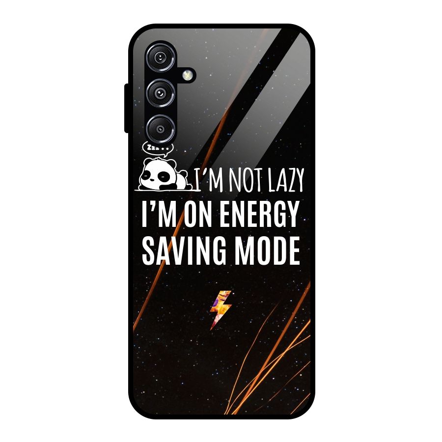 Energy Saving Mode Glass Back Case for Galaxy M34 5G