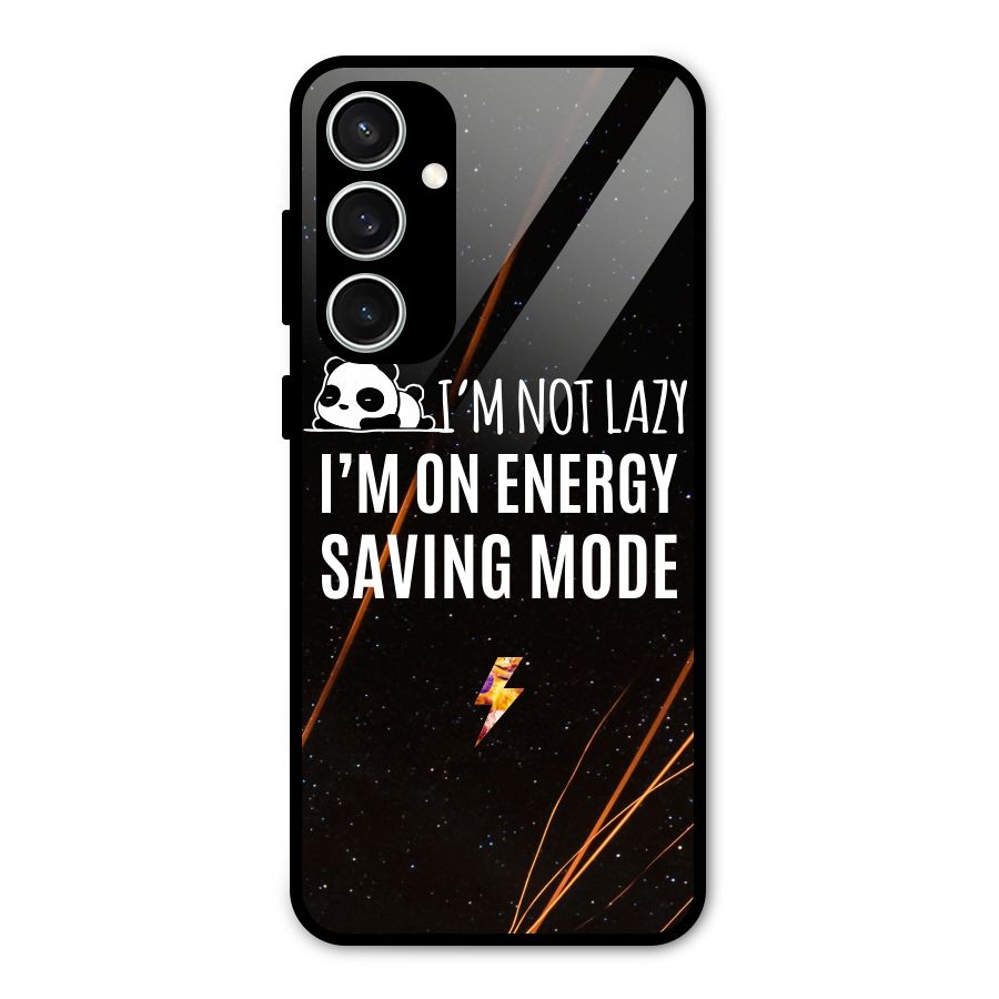 Energy Saving Mode Glass Back Case for Galaxy S23 FE