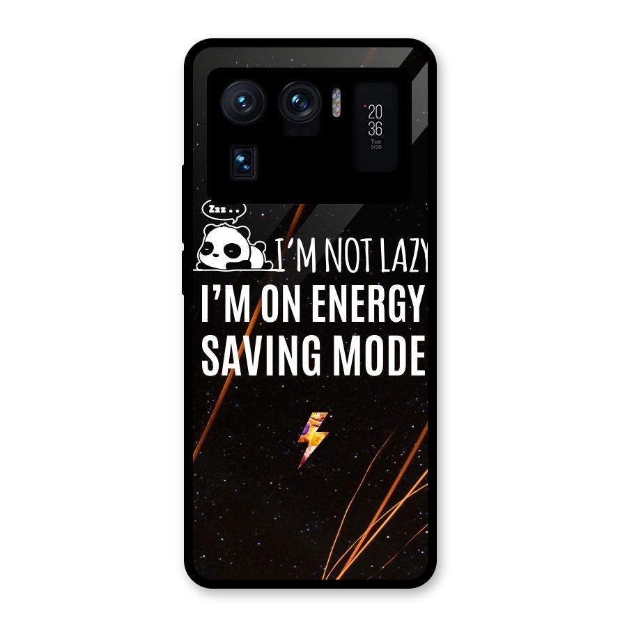 Energy Saving Mode Glass Back Case for Mi 11 Ultra