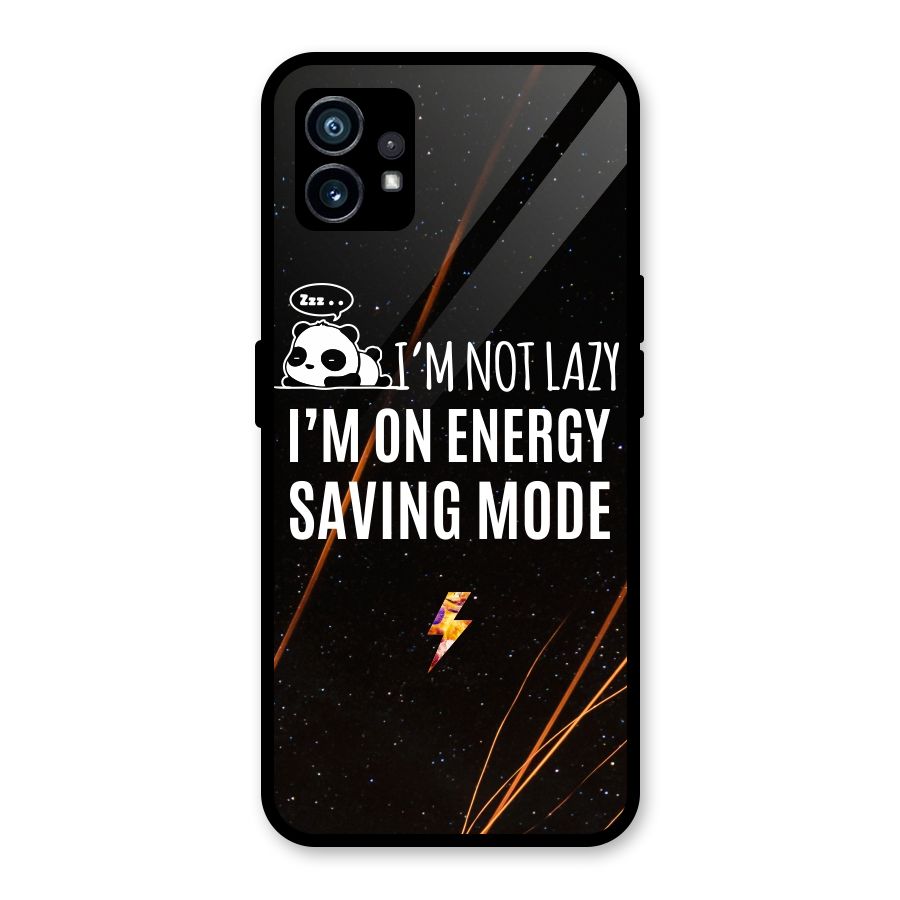 Energy Saving Mode Glass Back Case for Nothing Phone 1