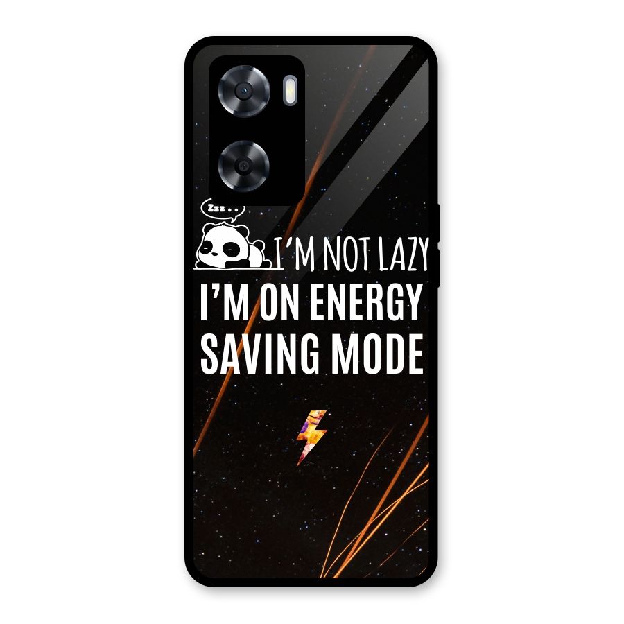 Energy Saving Mode Glass Back Case for OnePlus Nord N20 SE