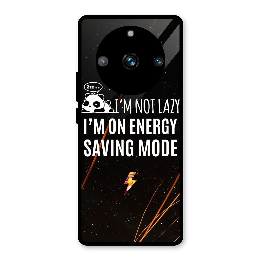 Energy Saving Mode Glass Back Case for Realme 11 Pro