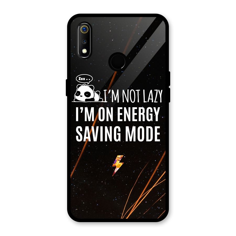 Energy Saving Mode Glass Back Case for Realme 3i