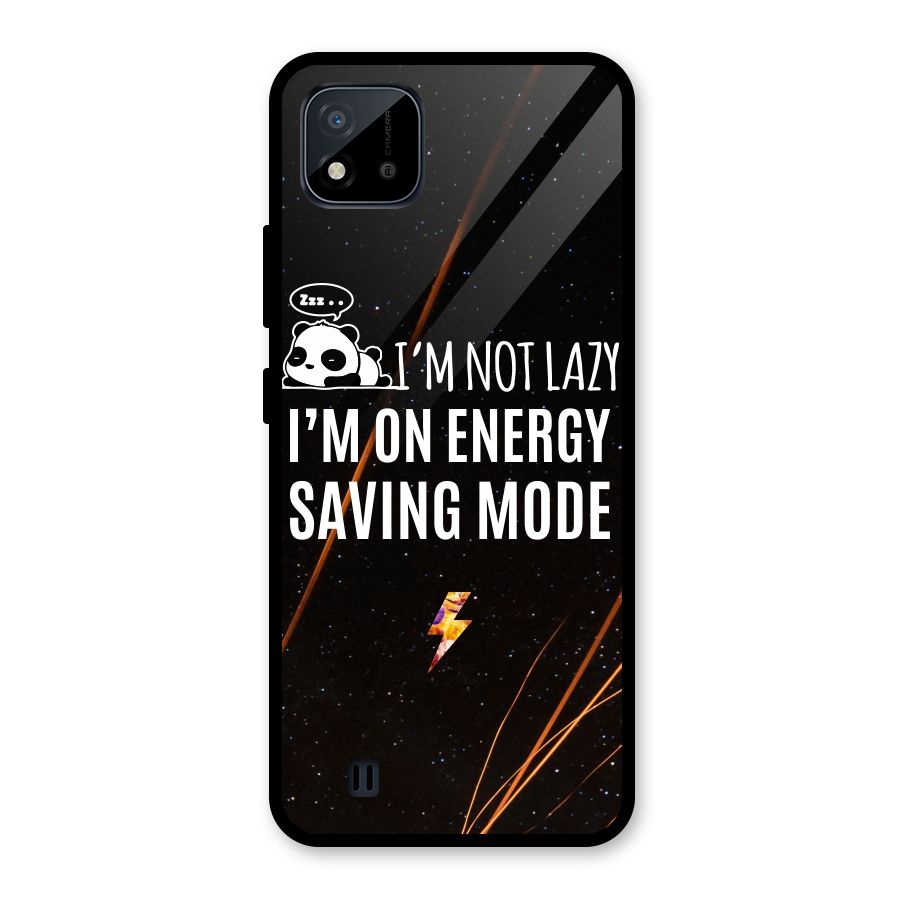 Energy Saving Mode Glass Back Case for Realme C11 2021