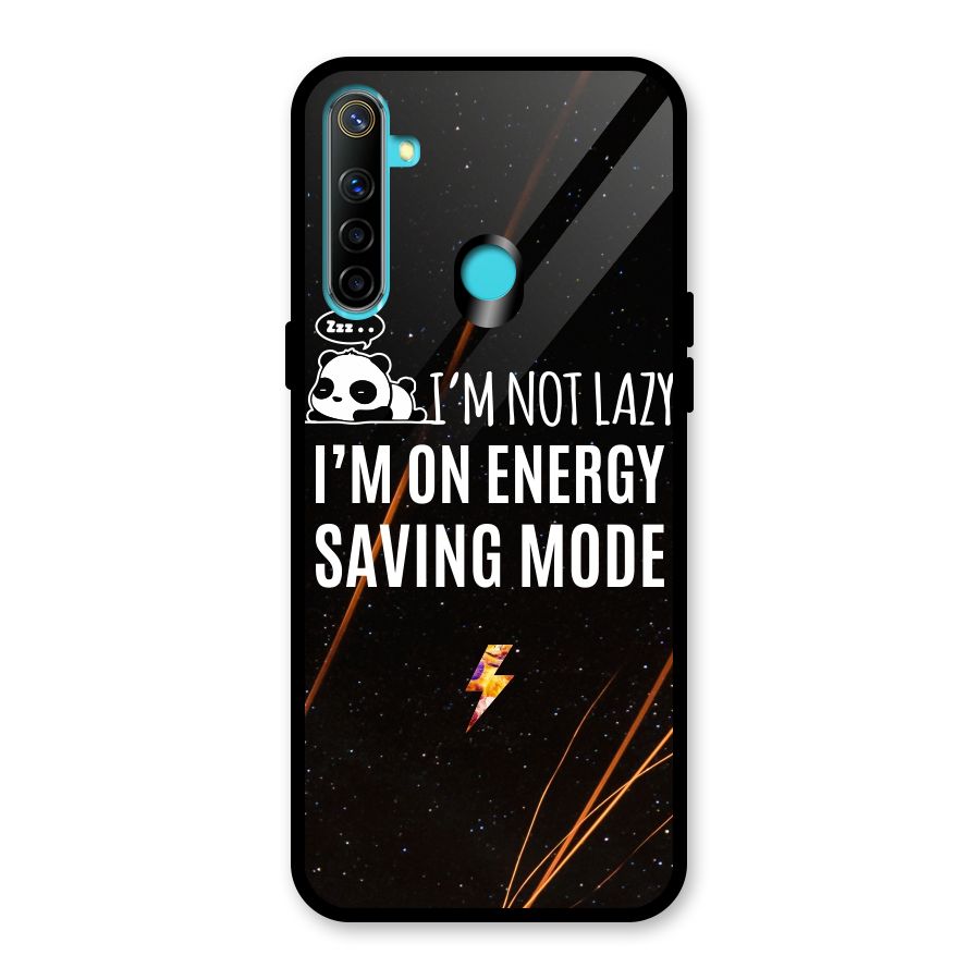 Energy Saving Mode Glass Back Case for Realme Narzo 10