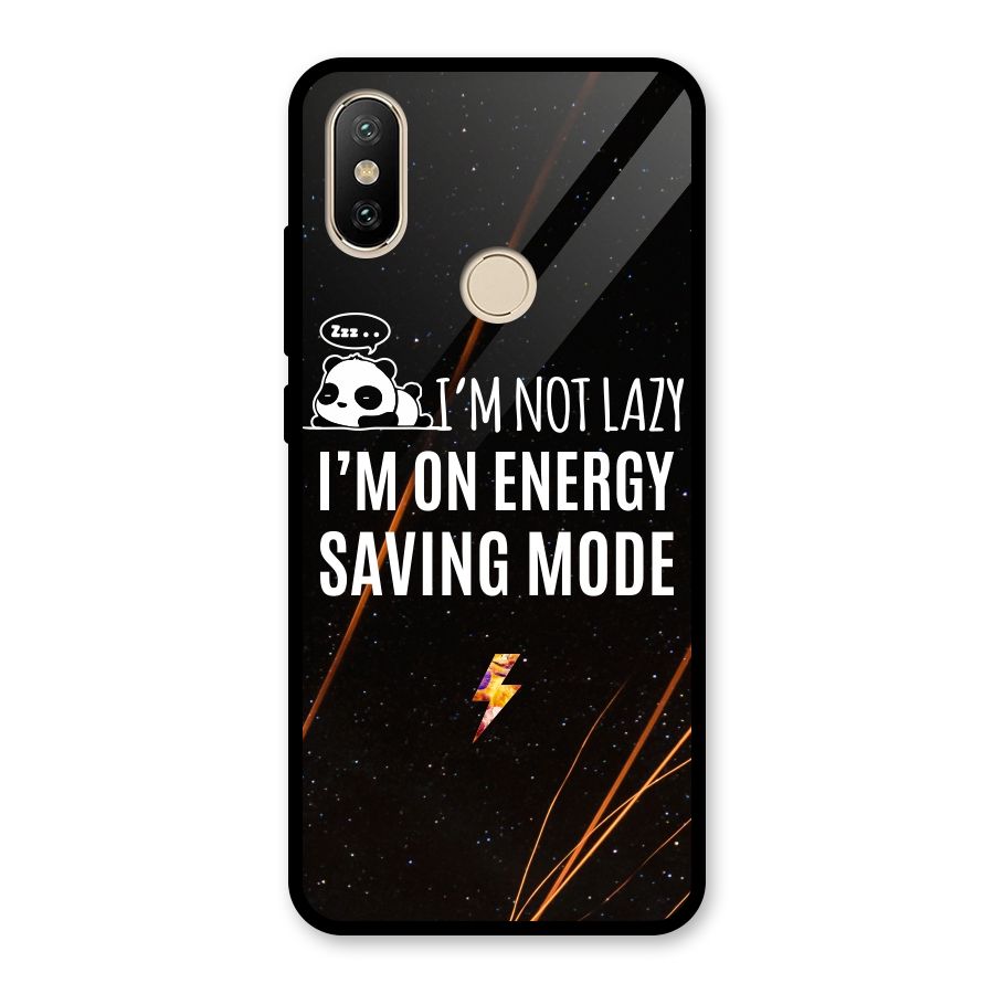 Energy Saving Mode Glass Back Case for Redmi A2