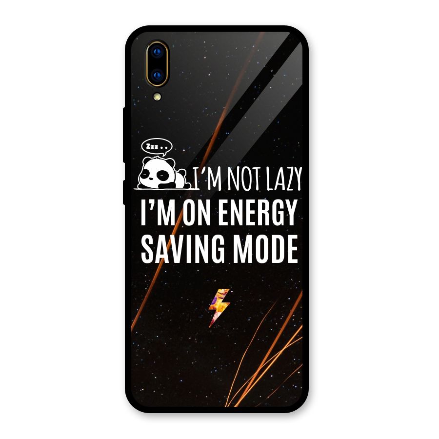Energy Saving Mode Glass Back Case for Vivo V11 Pro