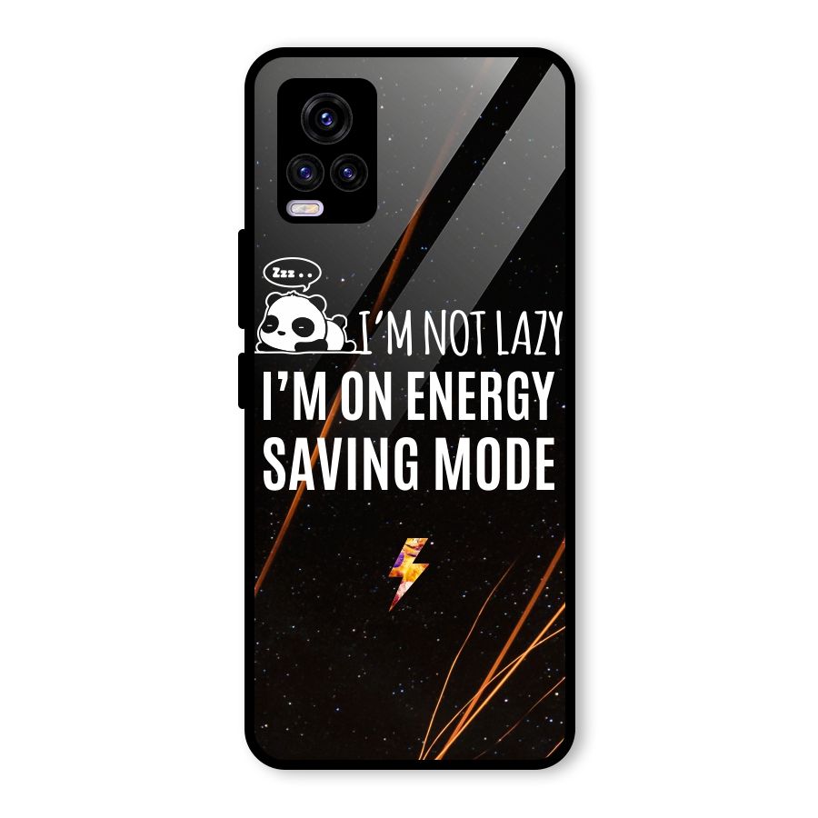 Energy Saving Mode Glass Back Case for Vivo V20 2021