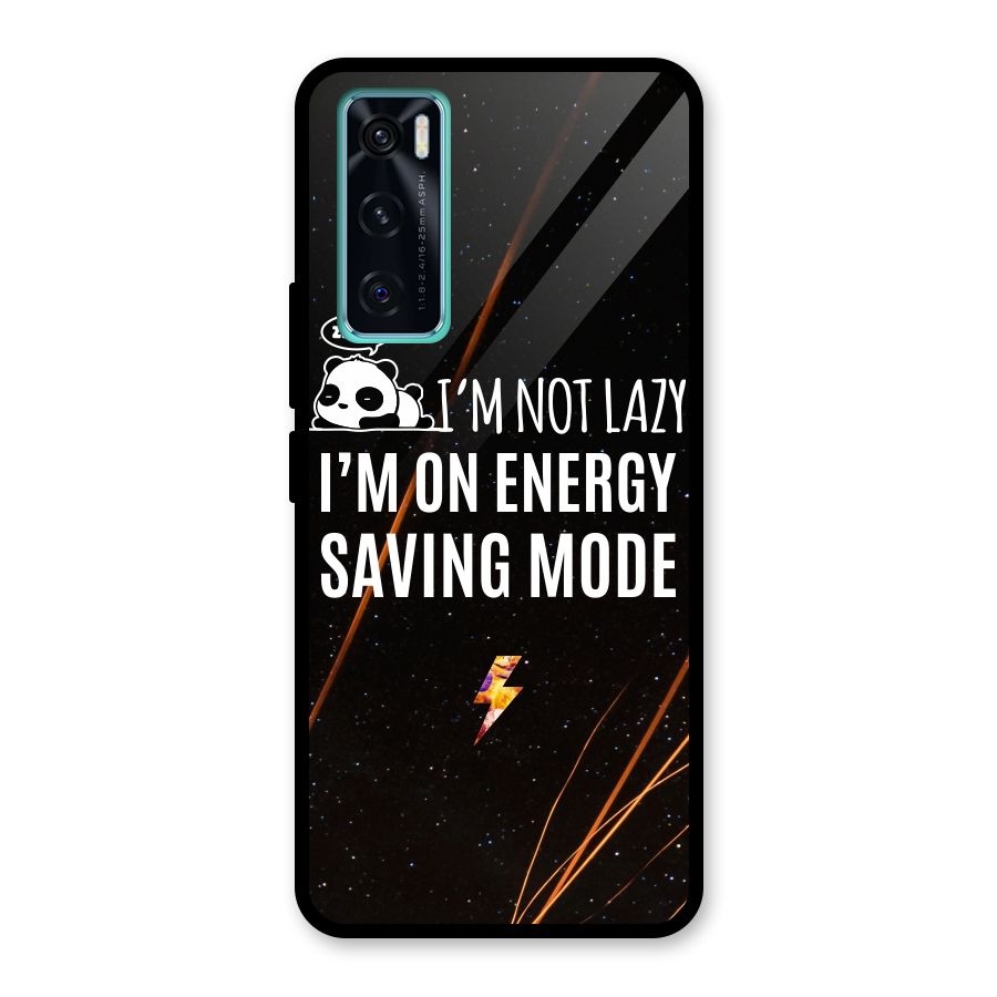 Energy Saving Mode Glass Back Case for Vivo V20 SE