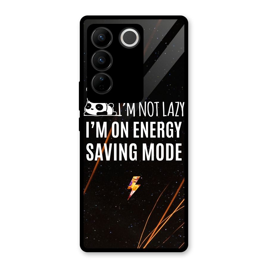 Energy Saving Mode Glass Back Case for Vivo V27 Pro