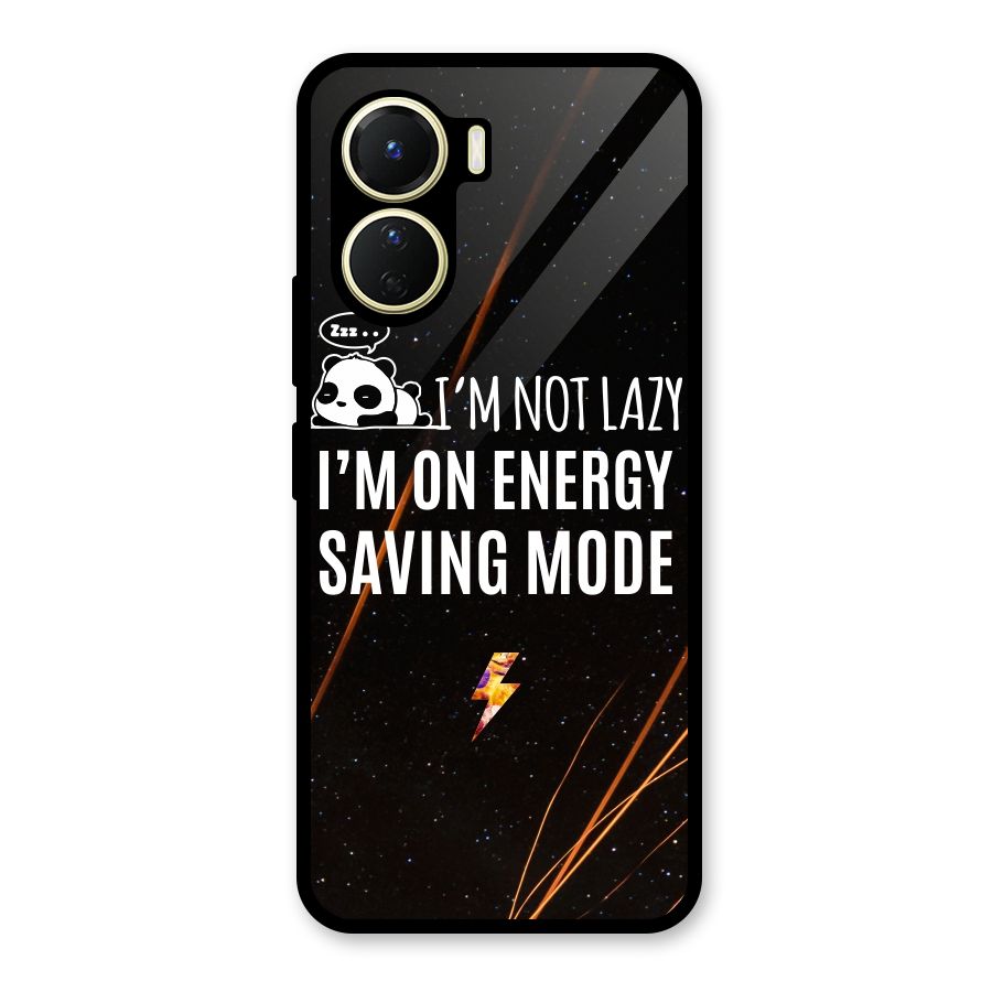 Energy Saving Mode Glass Back Case for Vivo Y16
