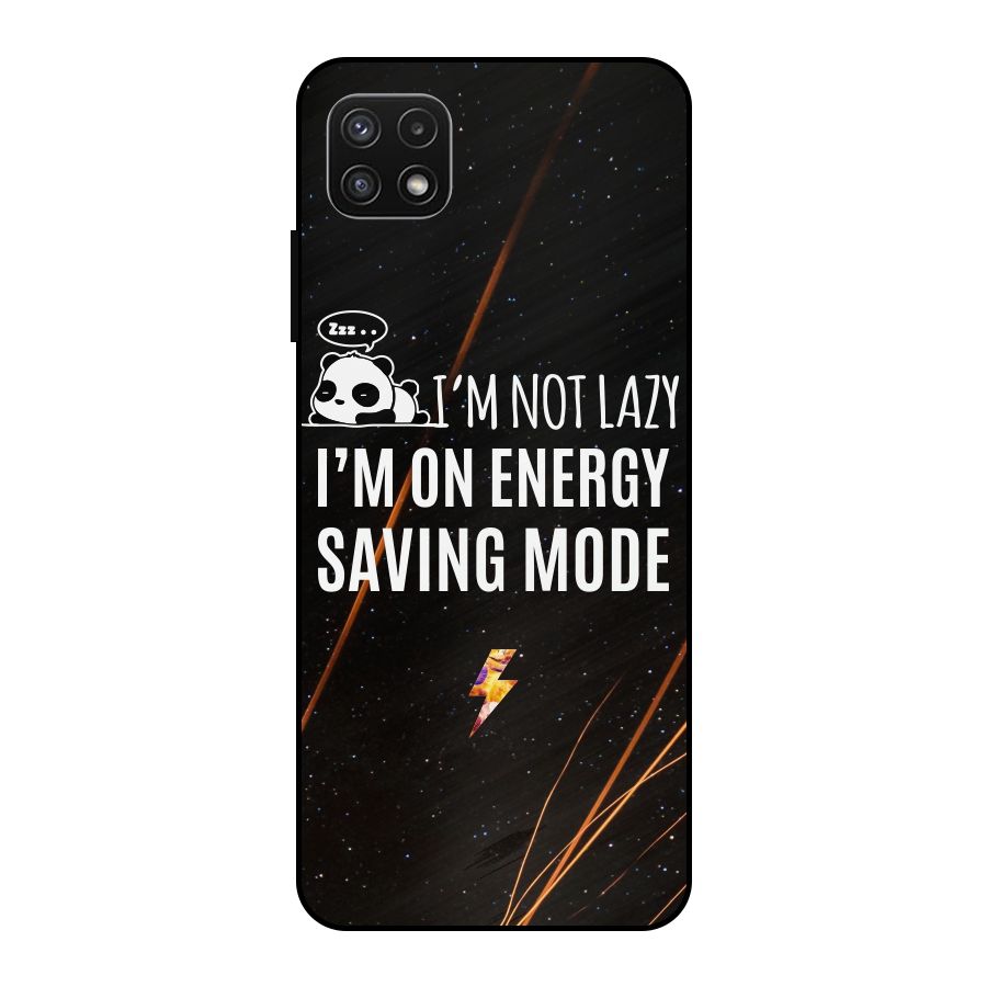 Energy Saving Mode Metal Back Case for Galaxy A22 5G
