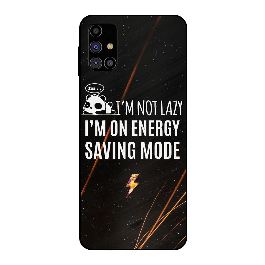 Energy Saving Mode Metal Back Case for Galaxy M31s