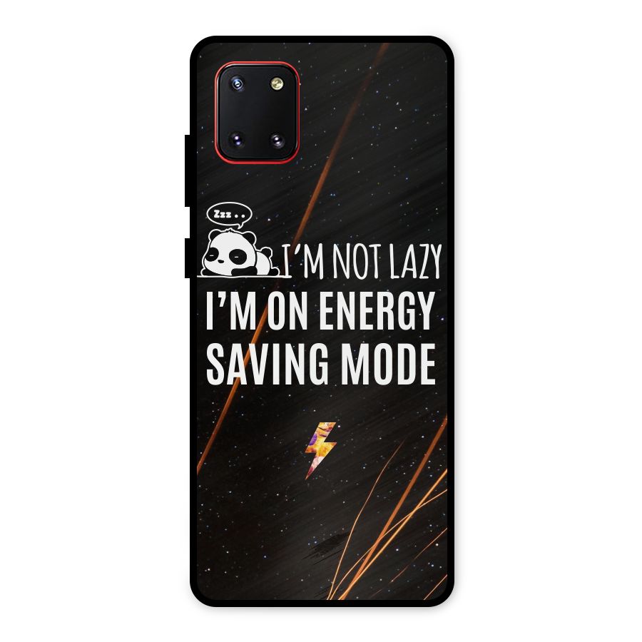 Energy Saving Mode Metal Back Case for Galaxy Note 10 Lite
