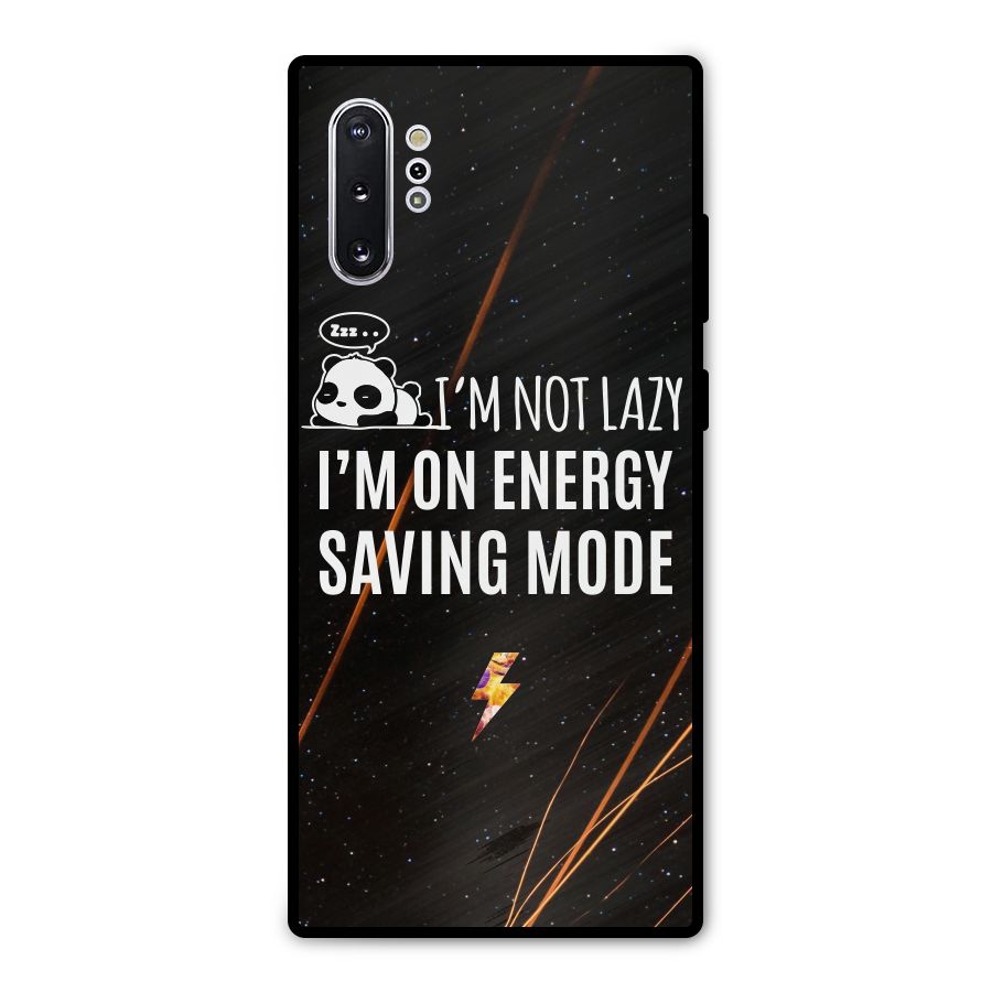 Energy Saving Mode Metal Back Case for Galaxy Note 10 Plus