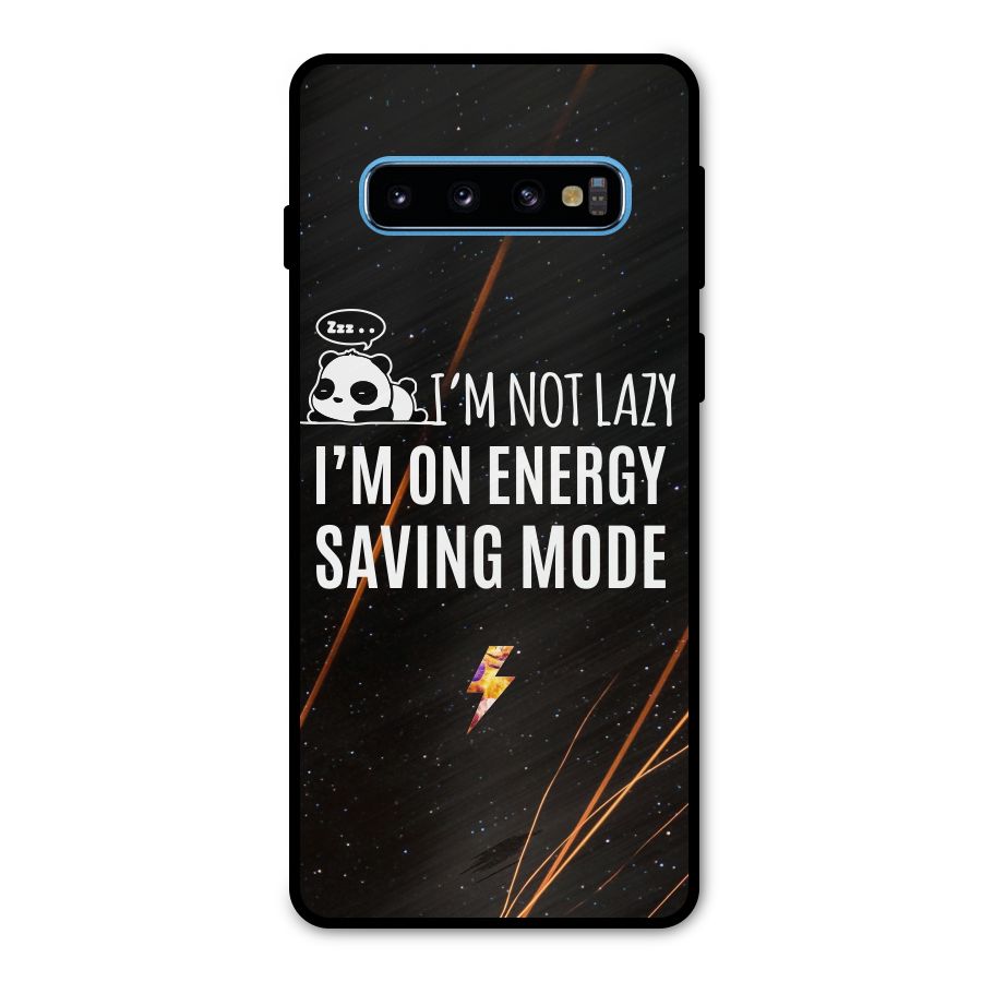 Energy Saving Mode Metal Back Case for Galaxy S10