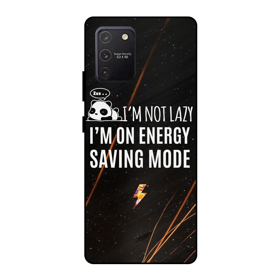Energy Saving Mode Metal Back Case for Galaxy S10 Lite