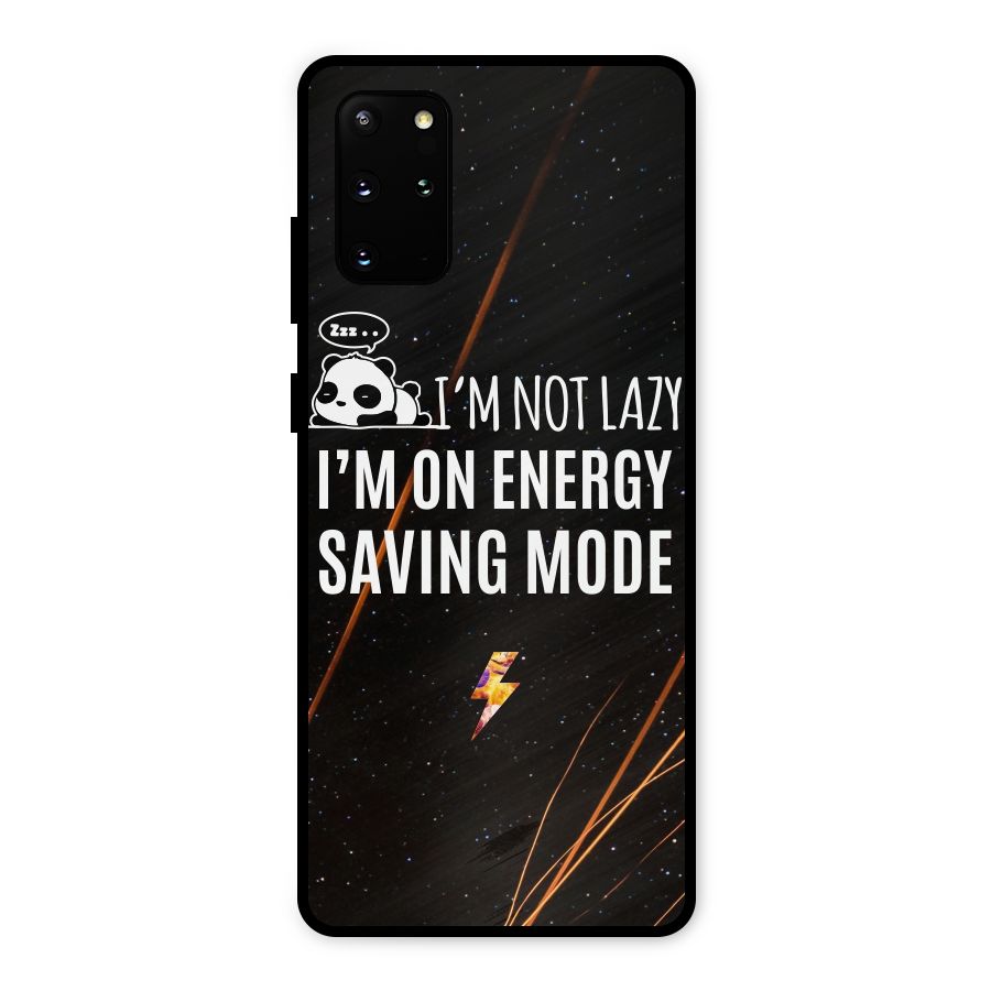 Energy Saving Mode Metal Back Case for Galaxy S20 Plus