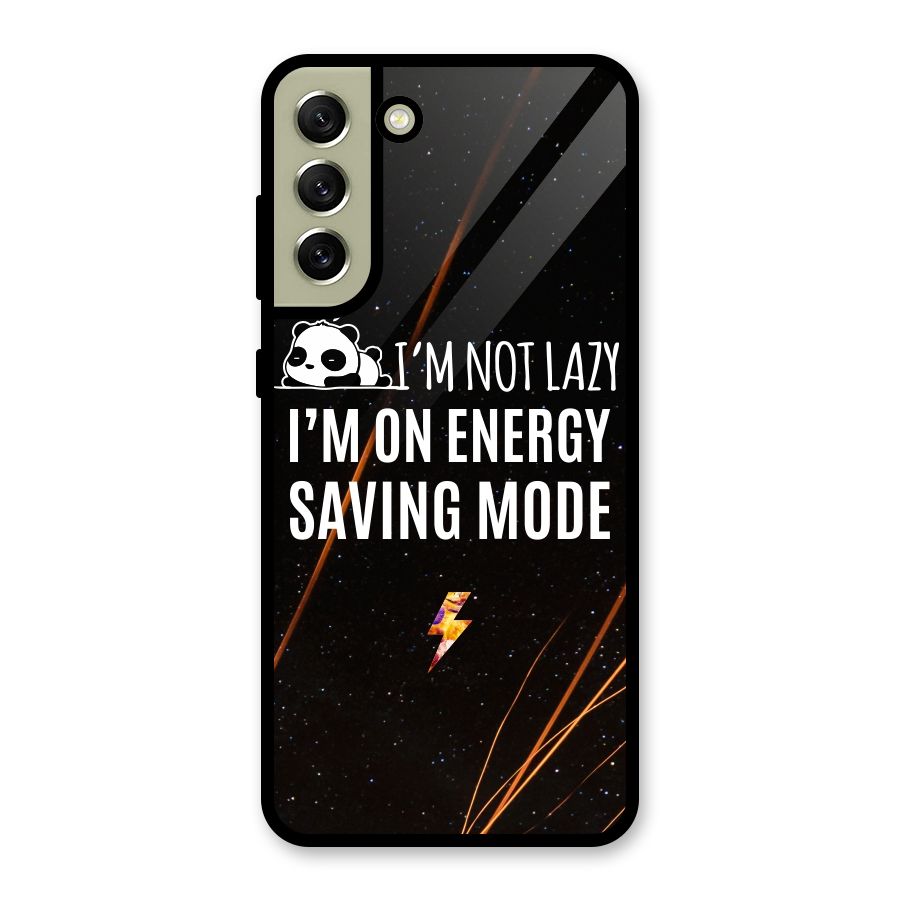 Energy Saving Mode Metal Back Case for Galaxy S21 FE 5G (2023)