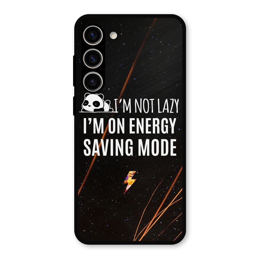Energy Saving Mode Metal Back Case for Galaxy S23 Plus