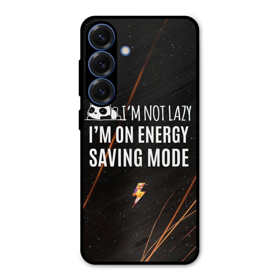 Energy Saving Mode Metal Back Case for Galaxy S25