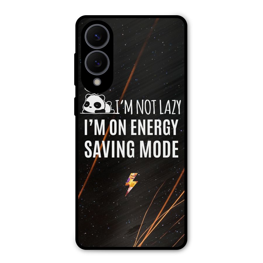 Energy Saving Mode Metal Back Case for Galaxy S25 Edge