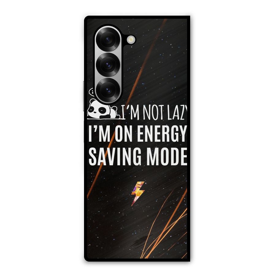 Energy Saving Mode Metal Back Case for Galaxy Z Fold6