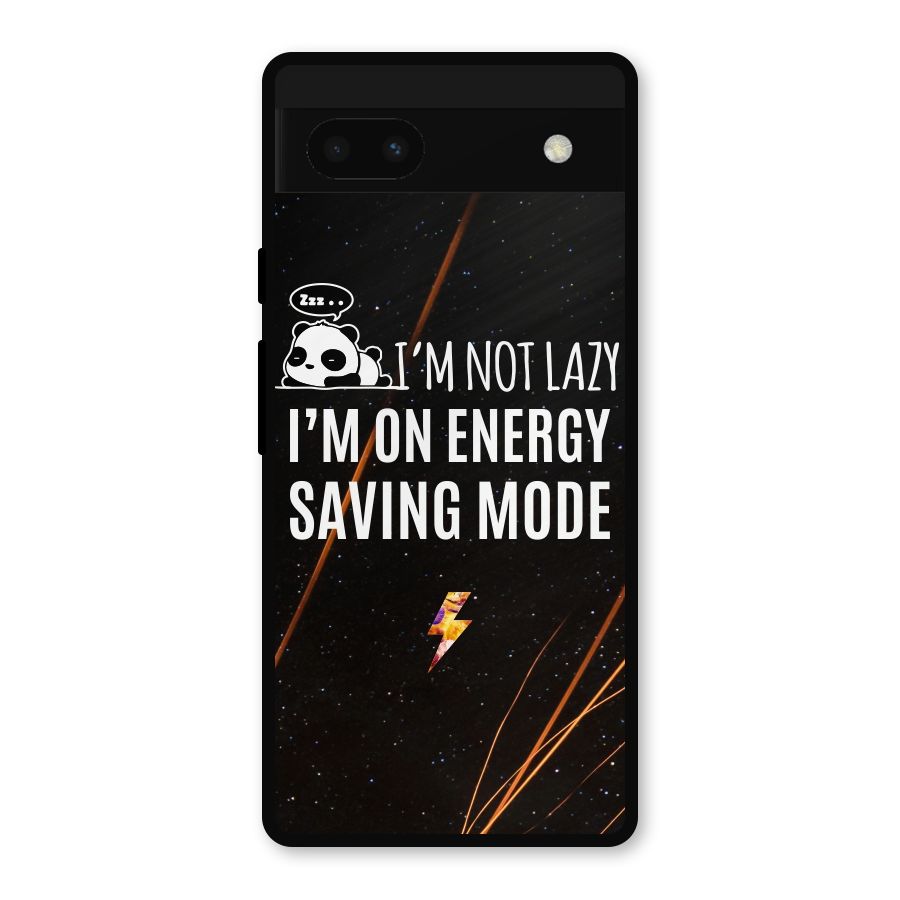 Energy Saving Mode Metal Back Case for Google Pixel 6a