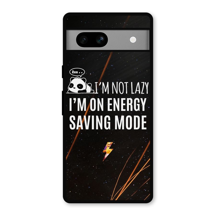 Energy Saving Mode Metal Back Case for Google Pixel 7a