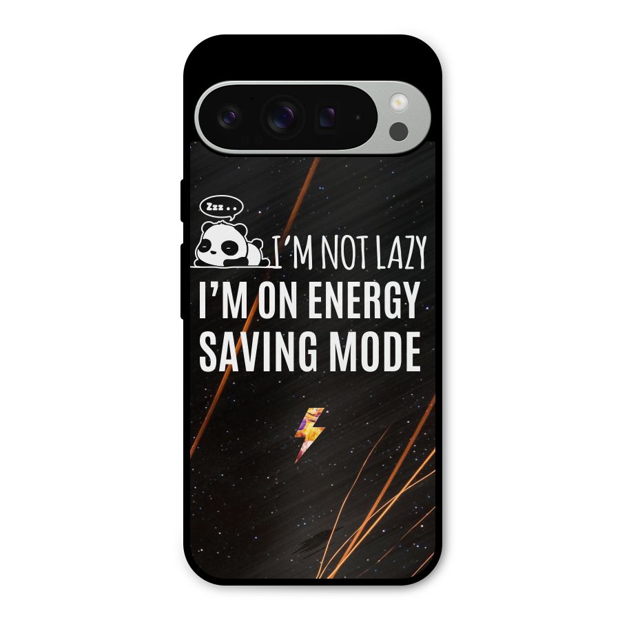 Energy Saving Mode Metal Back Case for Google Pixel 9 Pro XL