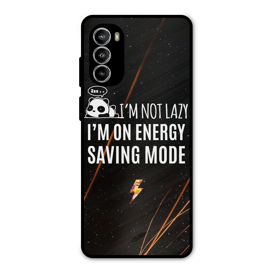 Energy Saving Mode Metal Back Case for Moto G52