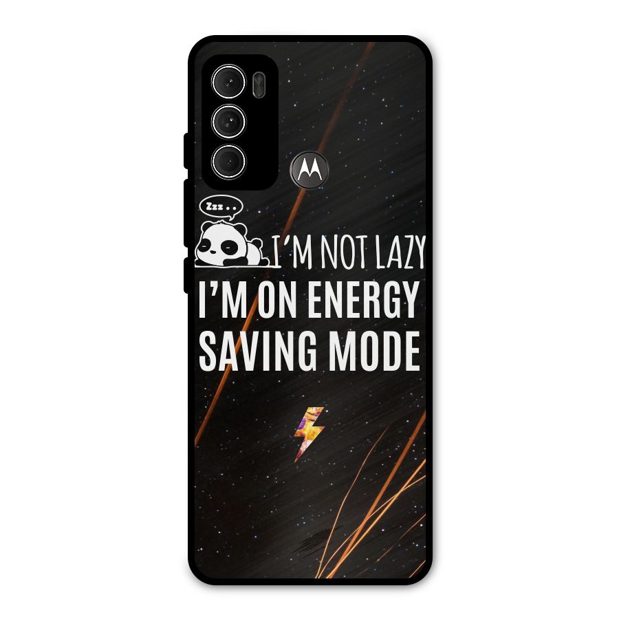 Energy Saving Mode Metal Back Case for Moto G60