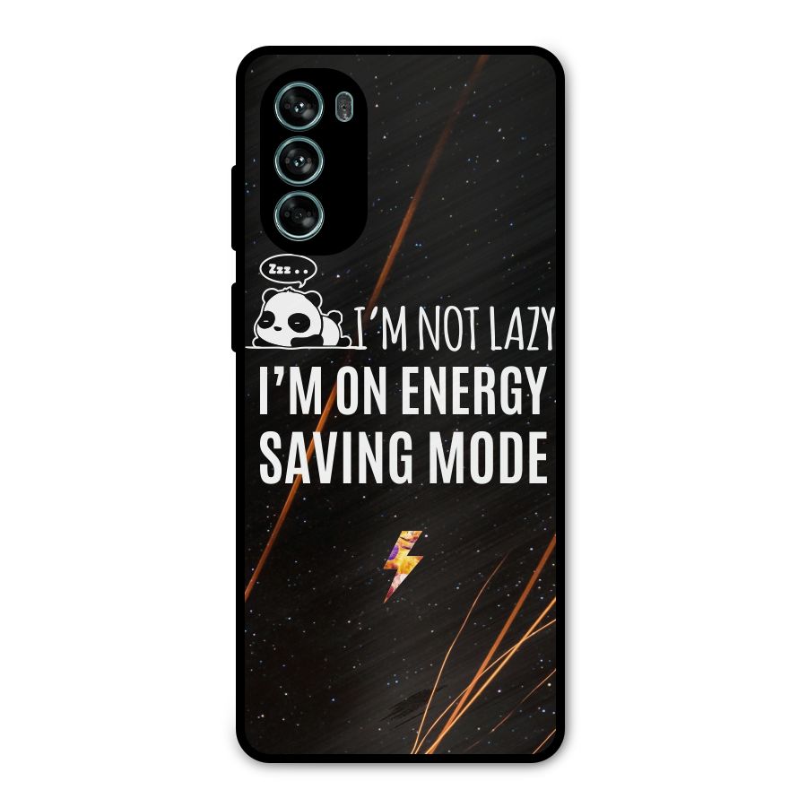 Energy Saving Mode Metal Back Case for Moto G62