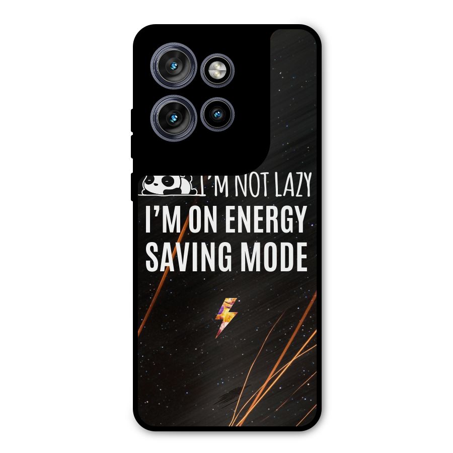 Energy Saving Mode Metal Back Case for Motorola Edge 50 Neo