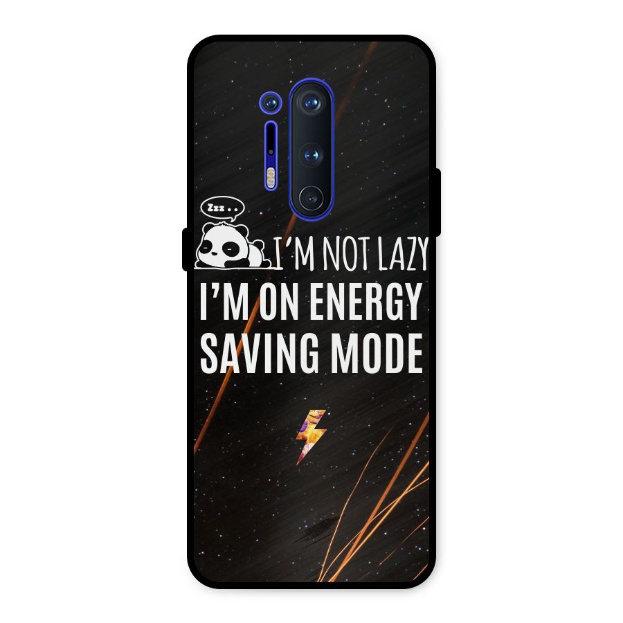 Energy Saving Mode Metal Back Case for OnePlus 8 Pro