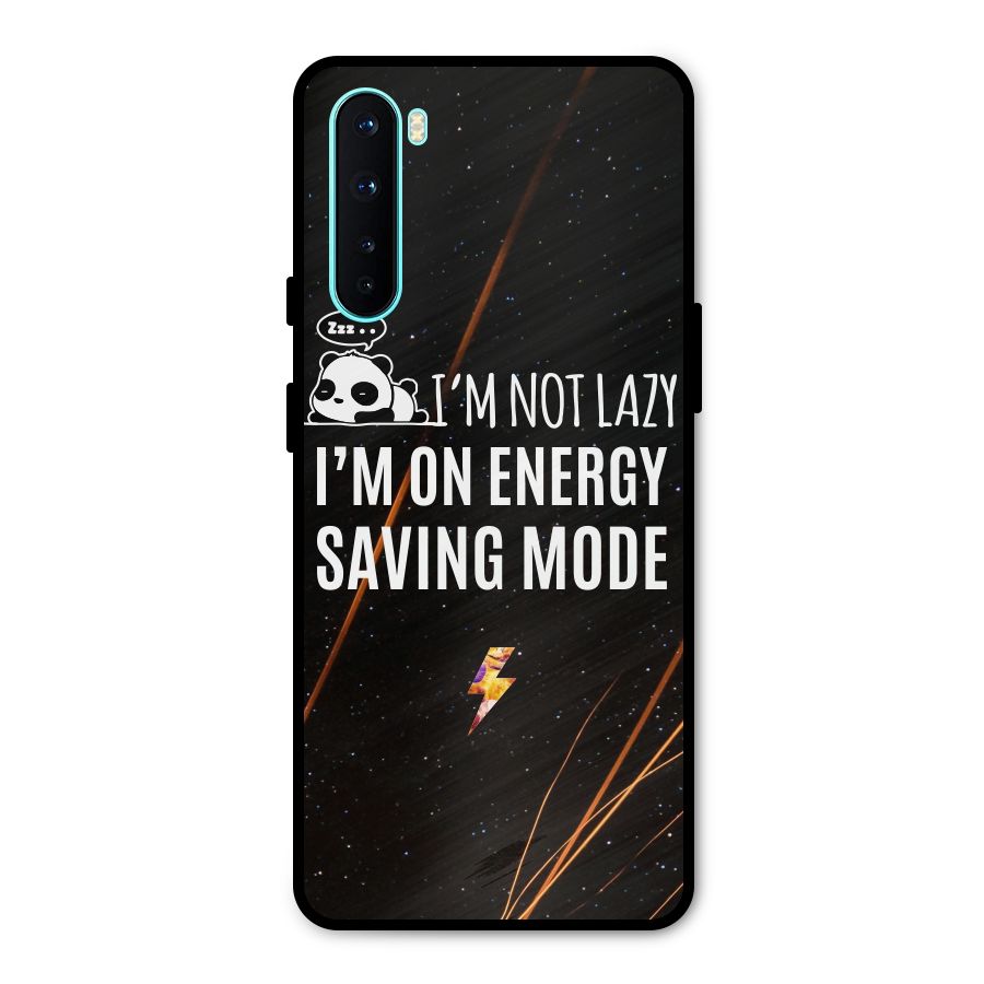 Energy Saving Mode Metal Back Case for OnePlus Nord