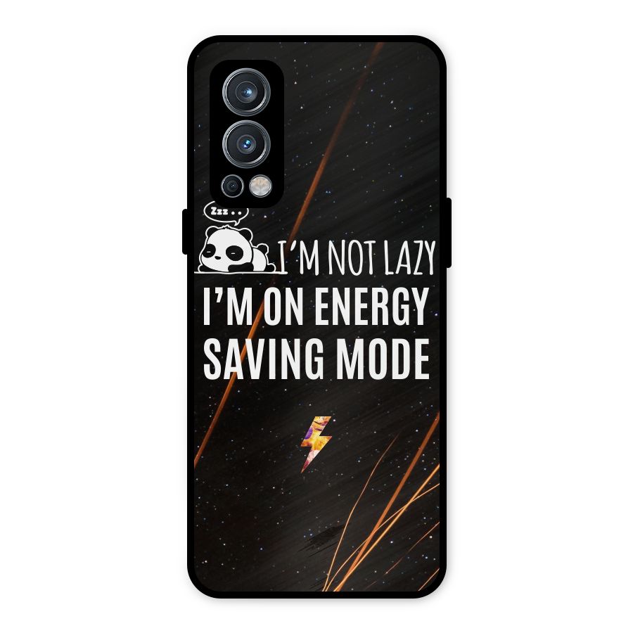 Energy Saving Mode Metal Back Case for OnePlus Nord 2 5G