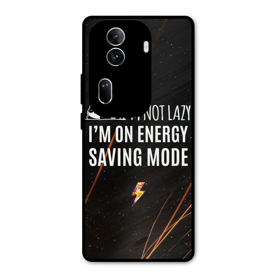 Energy Saving Mode Metal Back Case for Oppo Reno11 Pro 5G