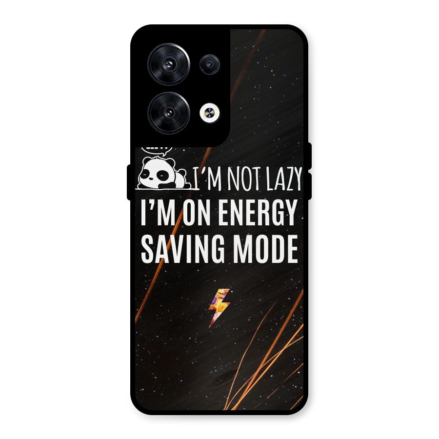 Energy Saving Mode Metal Back Case for Oppo Reno8 5G